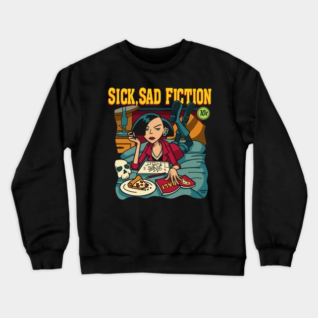 Jane Fiction Crewneck Sweatshirt by DonovanAlex